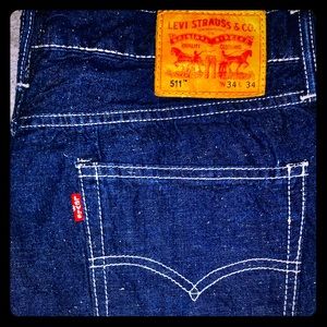 Blue 511 denim Levi’s